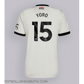 Manchester United Leny Yoro #15 Replika Tredje Tröja 2024-25 Kortärmad